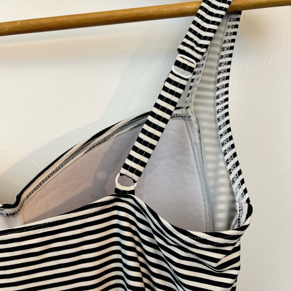 Nip Tuck Swim Striped One Piece Swimsuit - image 5